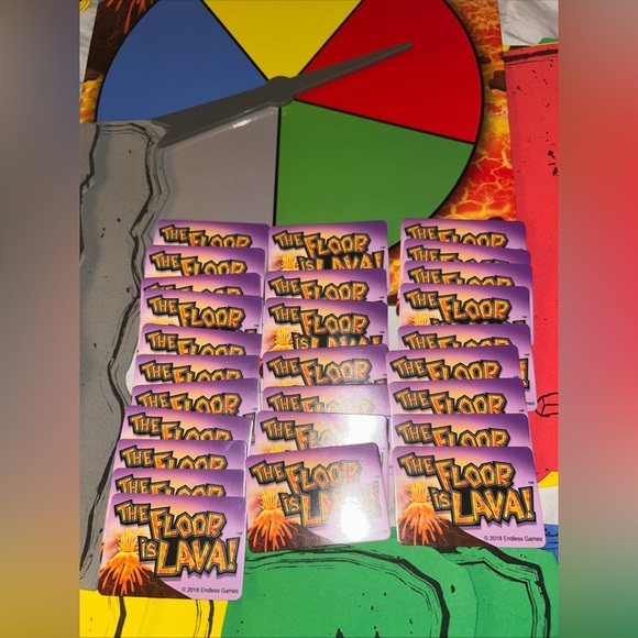 The Floor is Lava By Endless Games 2-6 Players Ages 5+ Fun Interactive Game - Picture 5 of 9
